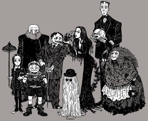 Burton Looking Back The Addams Family